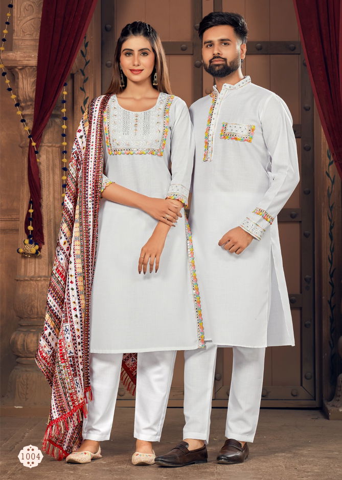 Banwery Navratri 2023 Couple Wear Readymade Suits Catalog